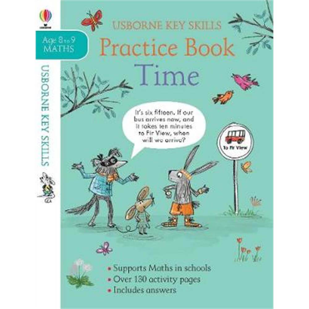 Time Practice Book 8-9 (Paperback) - Holly Bathie